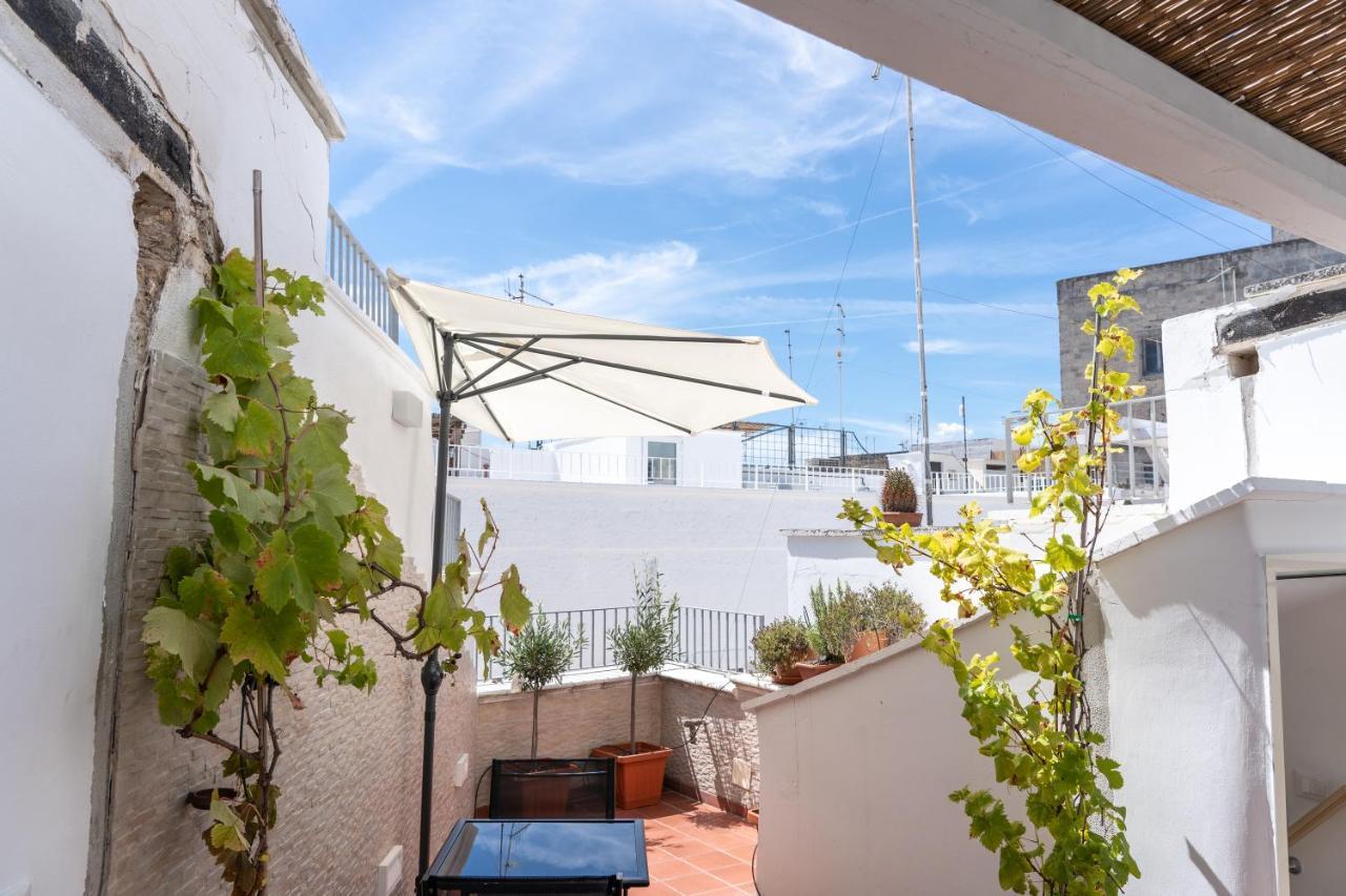 Wineart House, Terracielo Indipendente Nel Centro Di Monopoli Apartamento Exterior foto